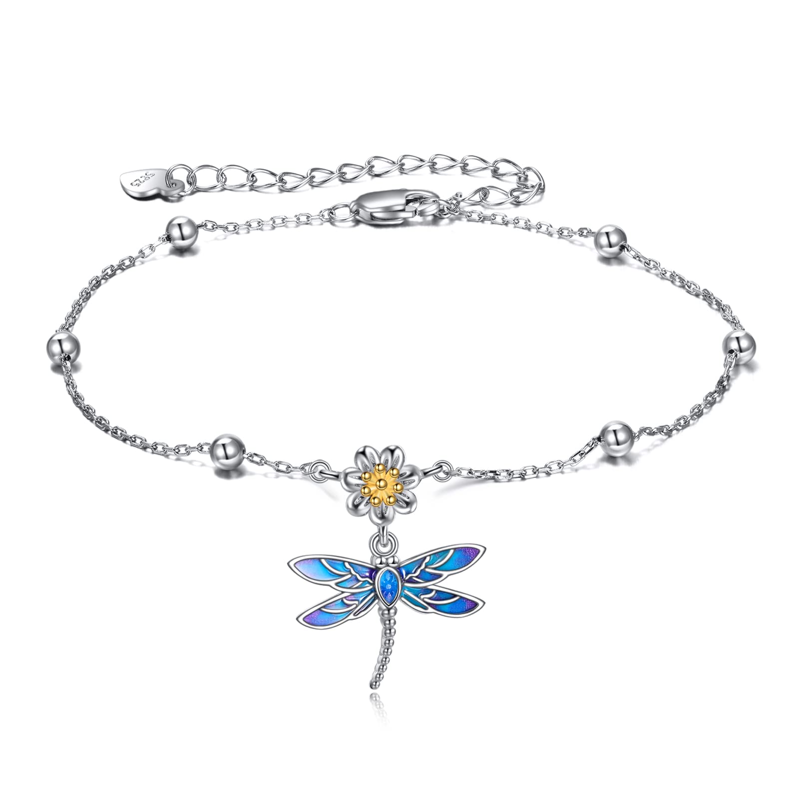 Choosing the Right Ankle Bracelet: A Guide to YAFEINI’s Sterling Silver Dragonfly Design