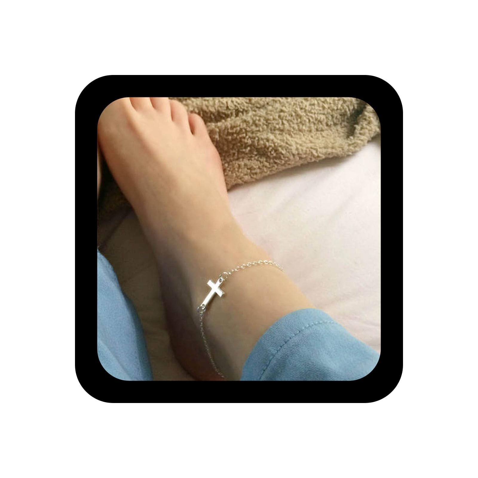 Choosing the Right Boho-Inspired Anklet: A Guide to YienDoo’s Silver Crucifix Design