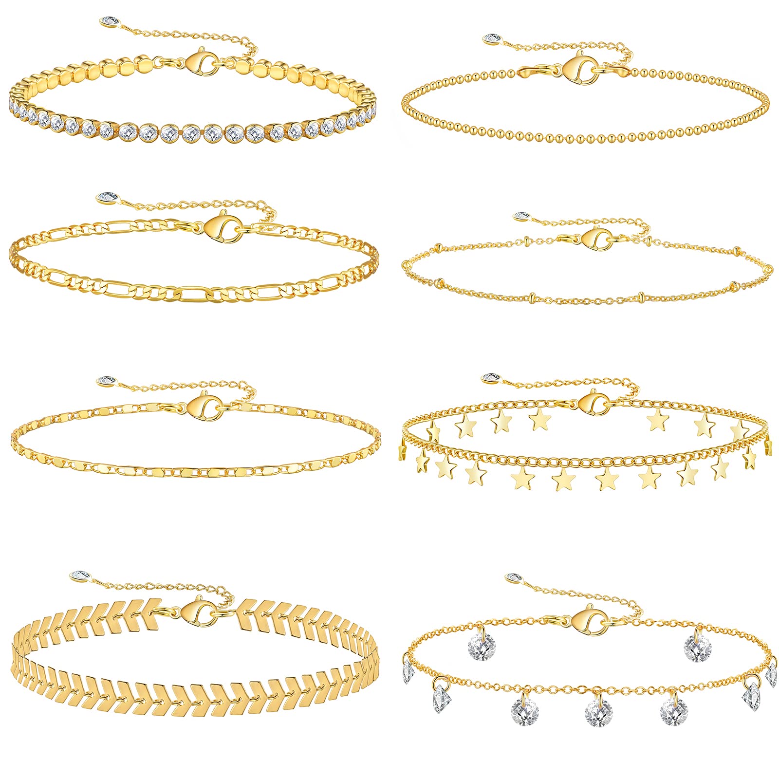Choosing the Right Jewelry: A Closer Look at Sylin’s Gold-Plated Charm Anklets